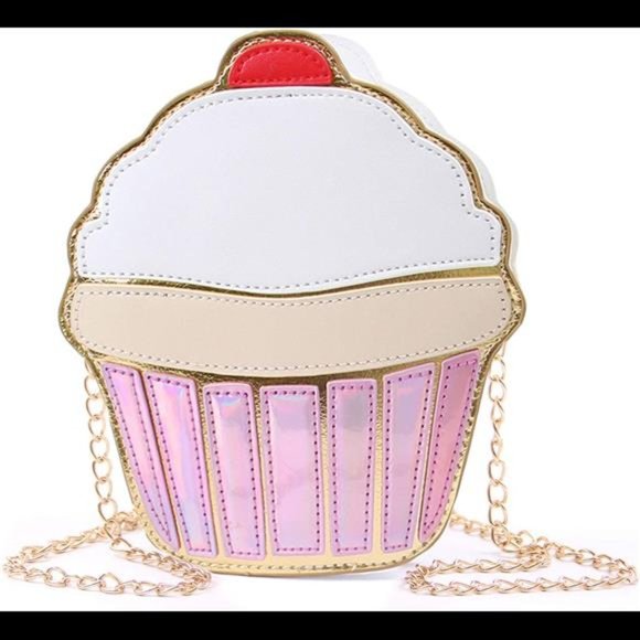 Cupcake  Crossbody Handbag - Picture 3 of 7